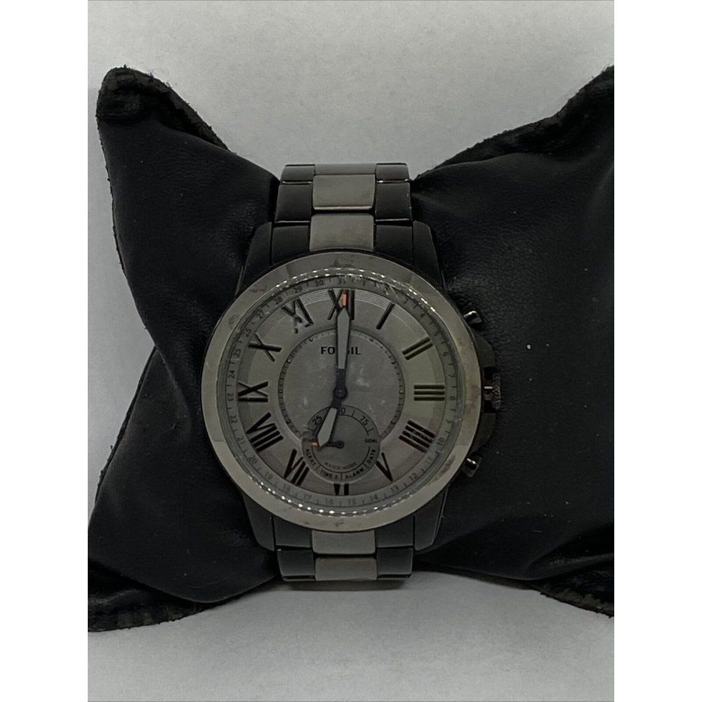 Fossil FTW1139 Men's Stainless Steel Grey Analog D